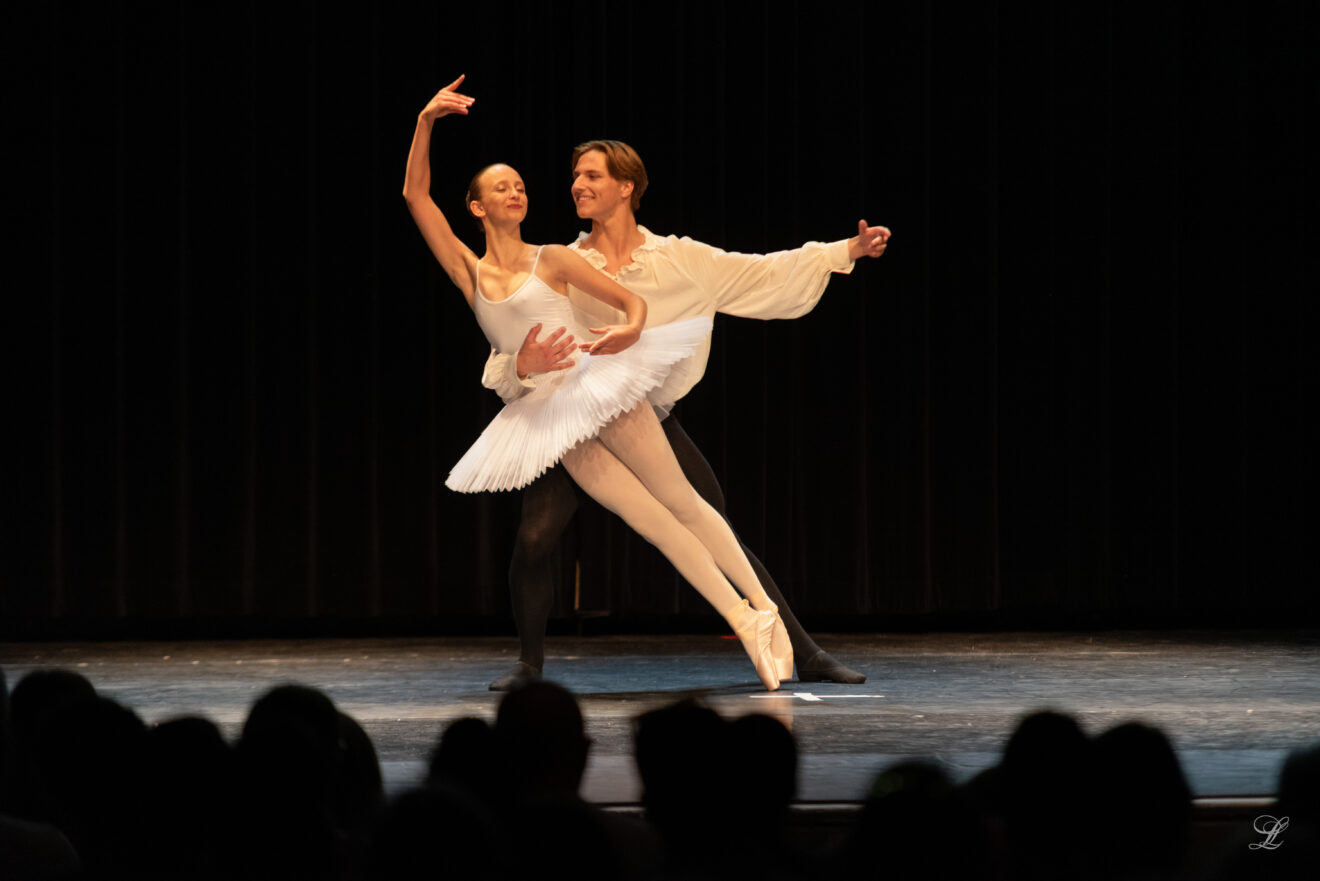 Pas de deux danse classique sur point